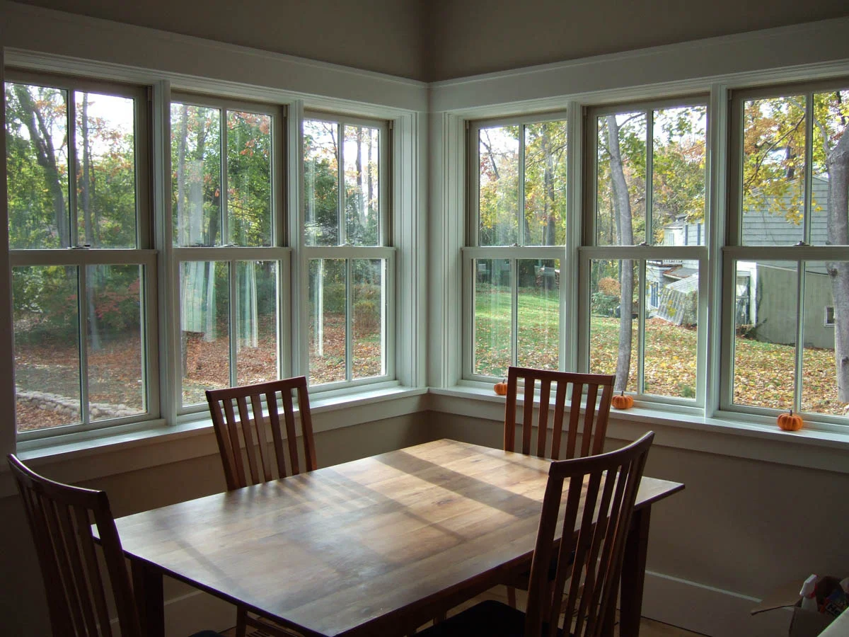 HERS rated 54 kitchen wall of energy efficient windows