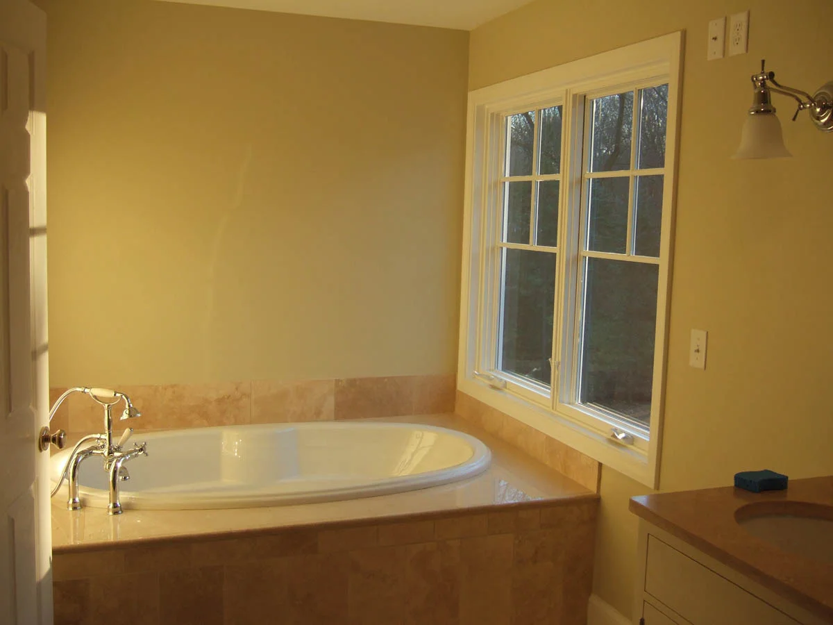 Master Bathroom with double energy efficient windows