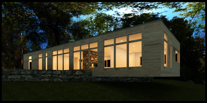 Modern Lake Home