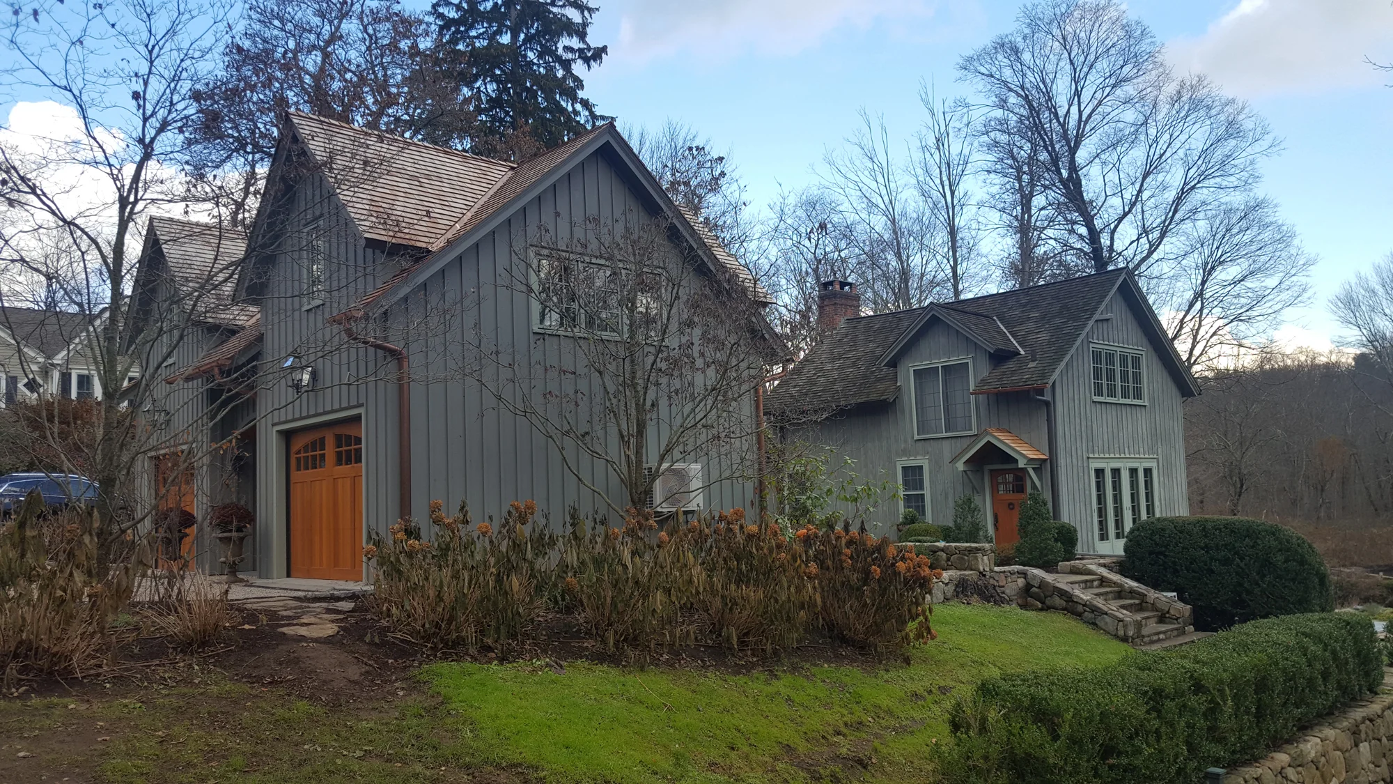Ridgefield, CT Double Carriage House Addition — Trillium Architects