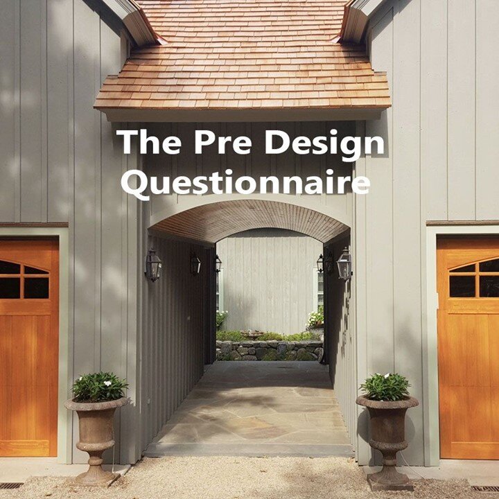 Thinking green?  Planning a home or a renovation?  Clarify your needs, wants and goals with our pre-design questionnaire!  LINK IN BIO⠀
⠀
#greenbuilding #architecture #sustainability #ecofriendly #design #sustainable #sustainabledesign #sustainablear
