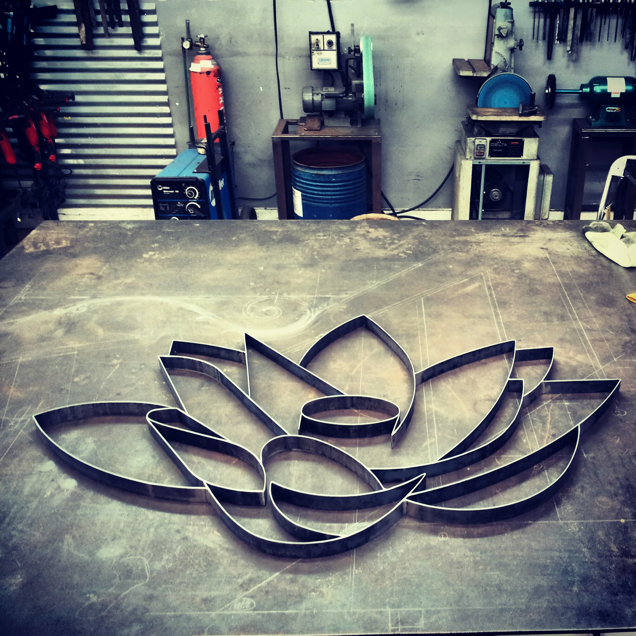 Shop photo-Lotus logo sign, Supanee restaurant.