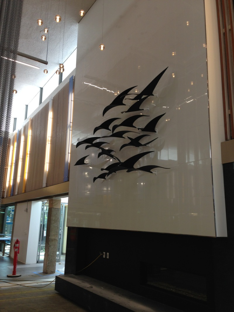Birds of Flight sculpture, UCSD La Jolla, CA