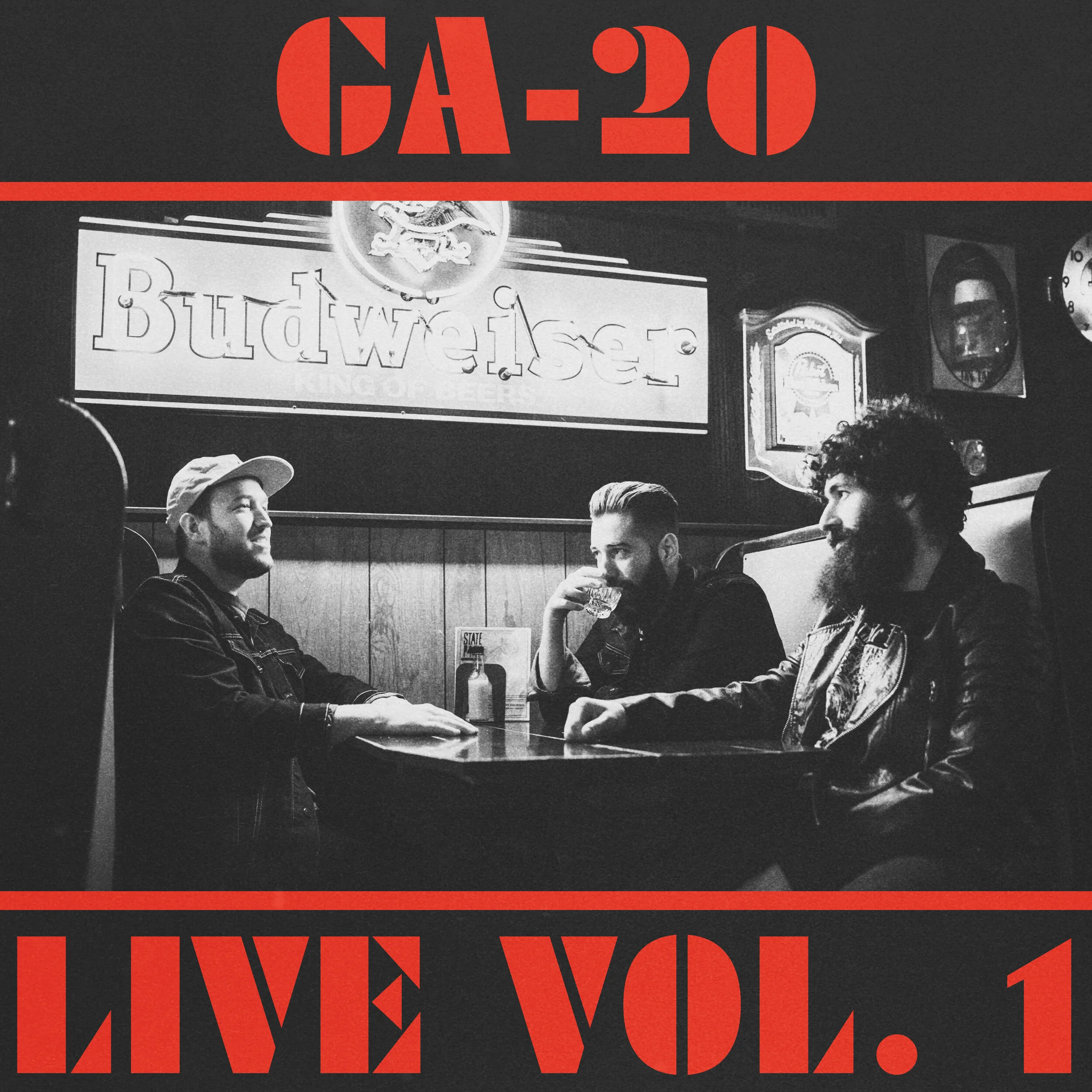 GA-20 - Live Volume 1 (seven-inch, colored vinyl)