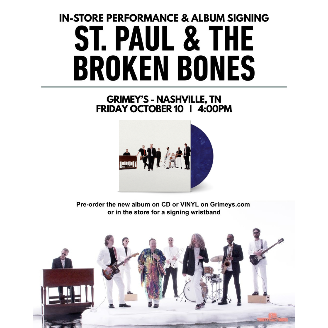 St. Paul & the Broken Bones Performance, Album Signing & Record Release Celebration