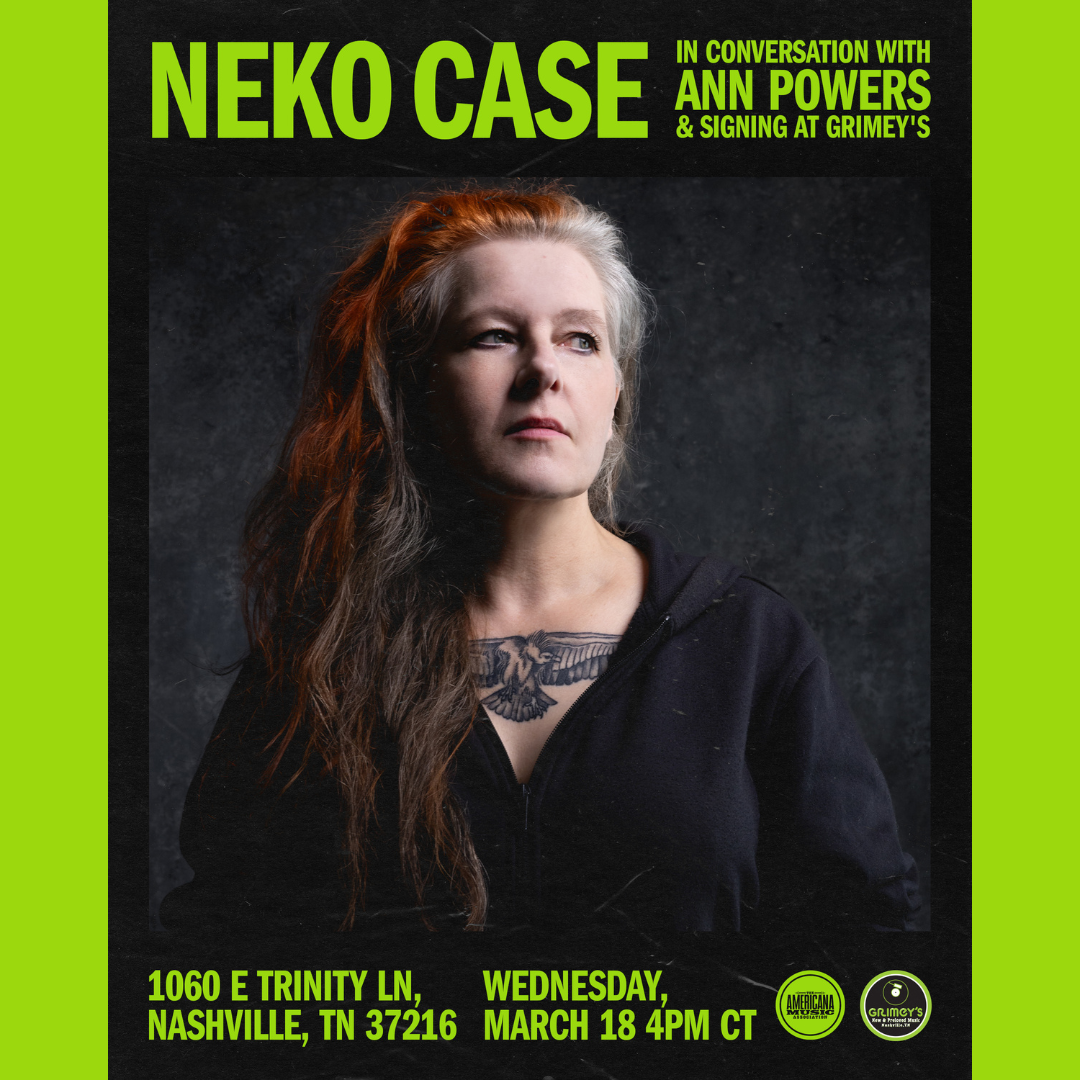 Neko Case in Conversation with Ann Powers + Album and Book Signing