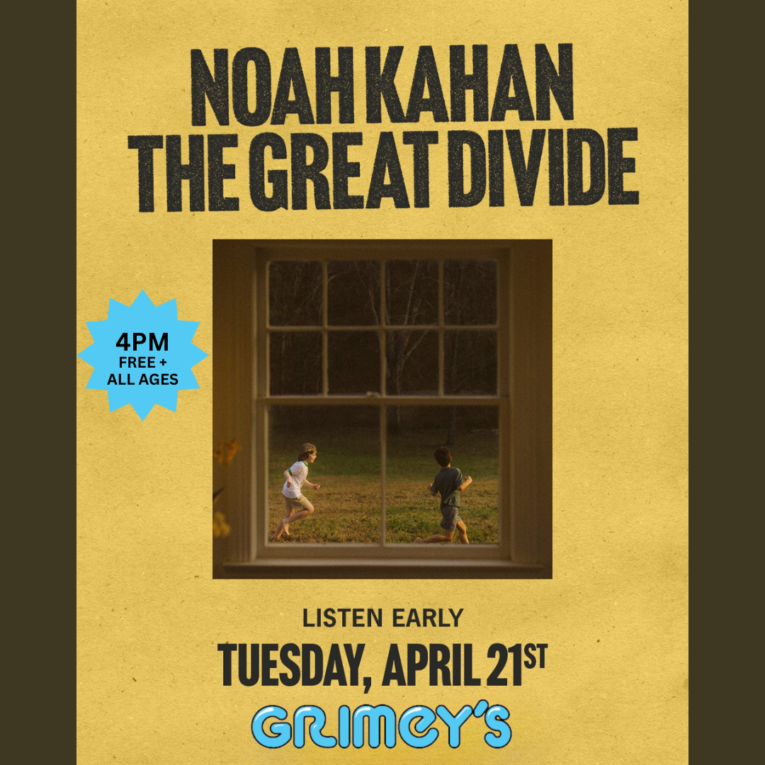 Noah Kahan The Great Divide Listening Party