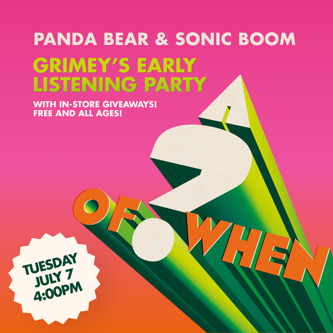 Panda Bear and Sonic Boom - A ? of WHEN Listening Party