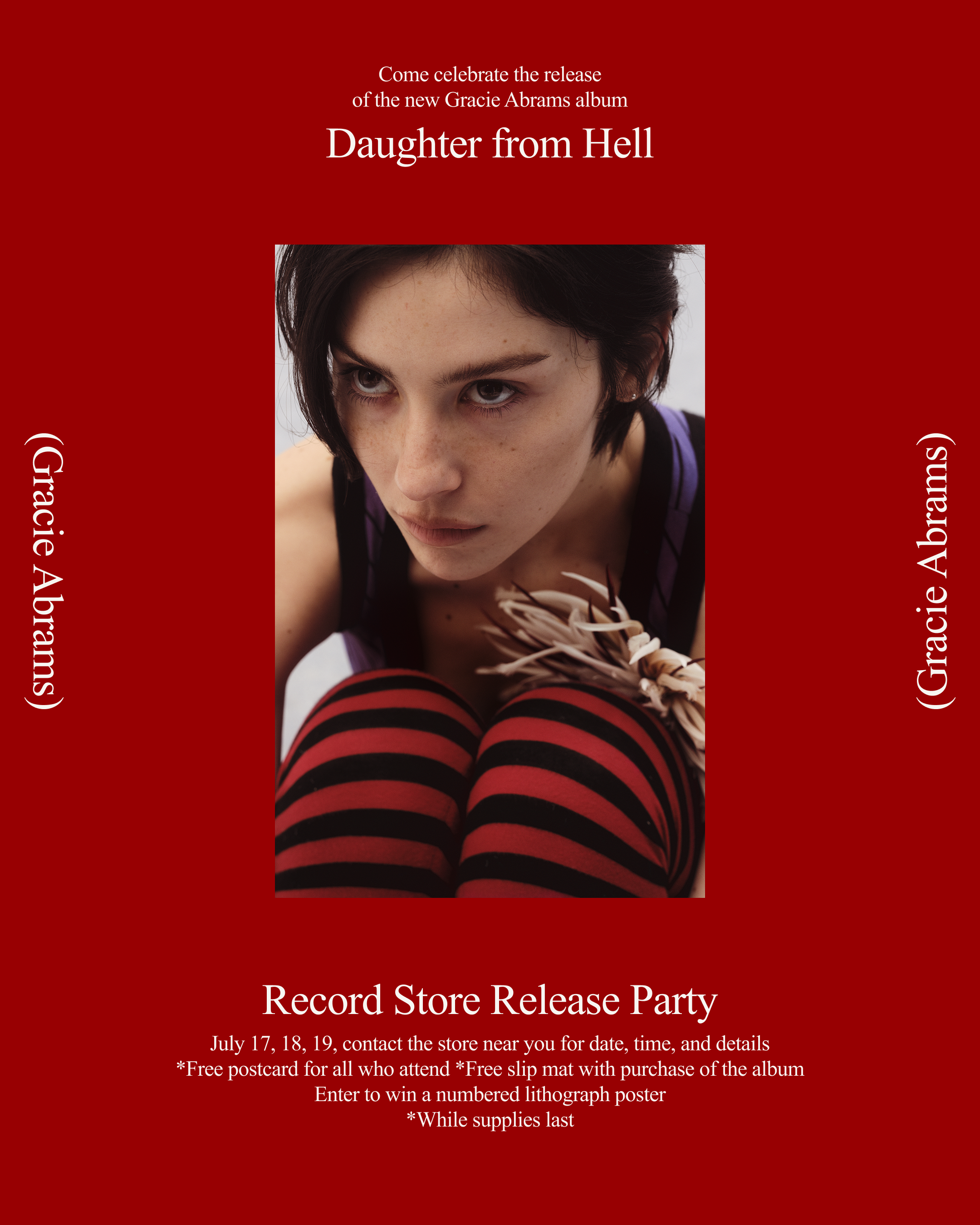 Grace Abrams Daughter From Hell Release Day Listening Event
