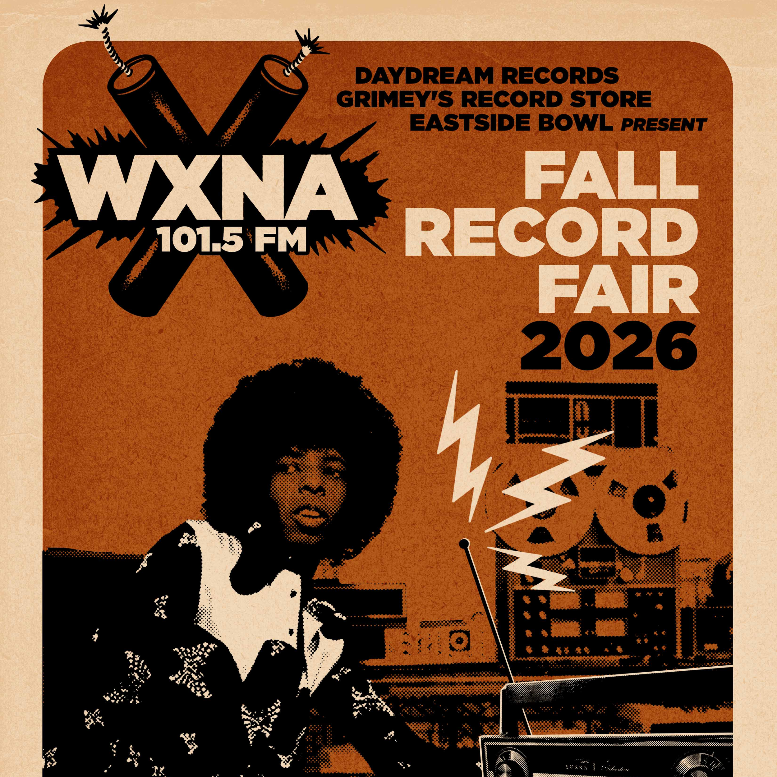WXNA Fall Record Fair 2026