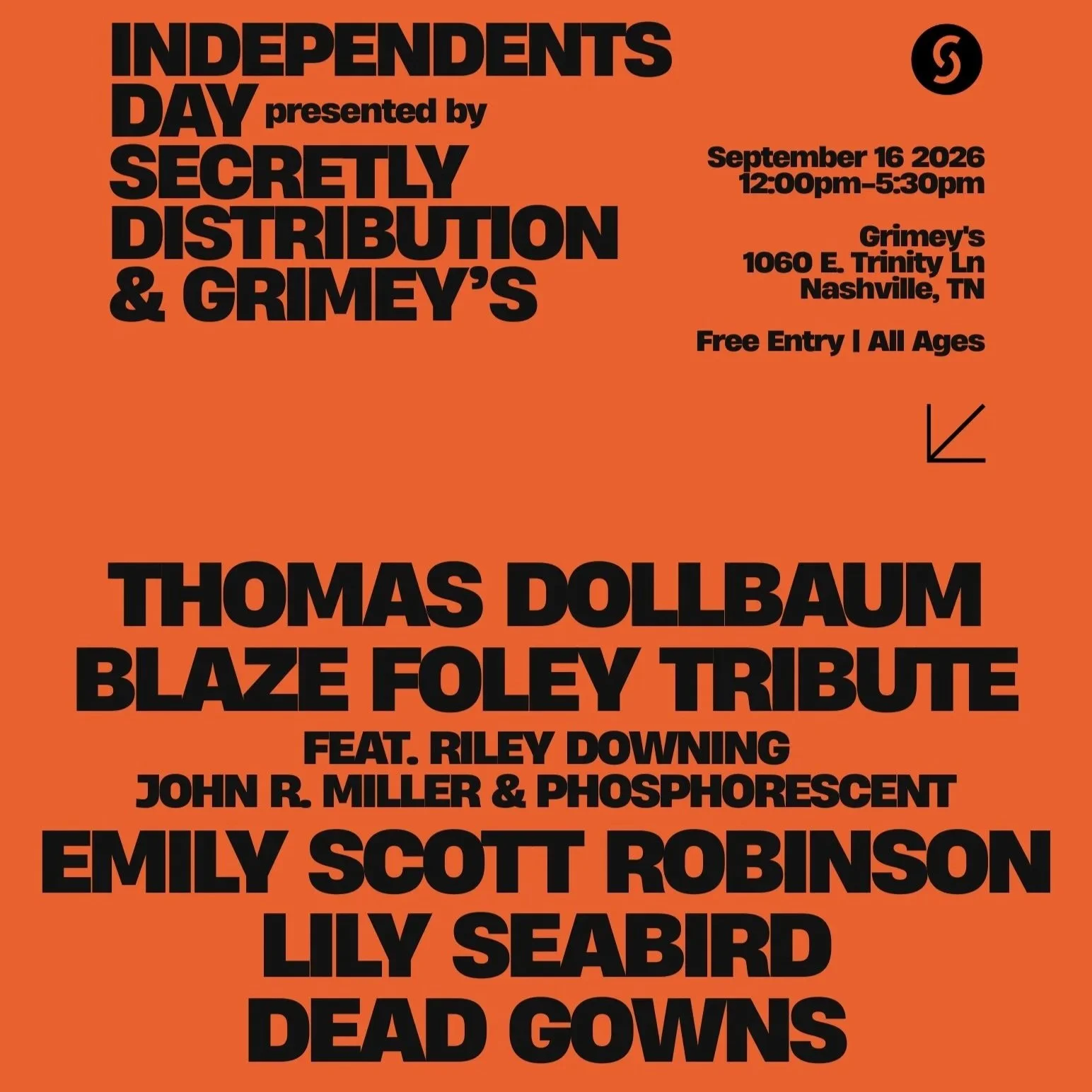 Secretly Distribution & Grimey's Present Independents Day!