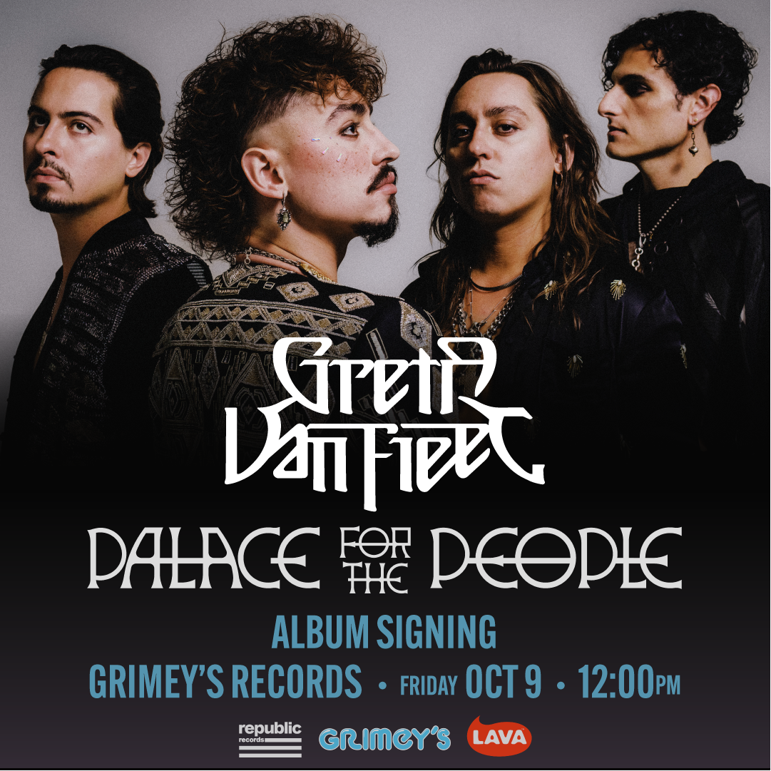 Greta Van Fleet Palace for the People Album Signing &amp; Record Release Celebration
