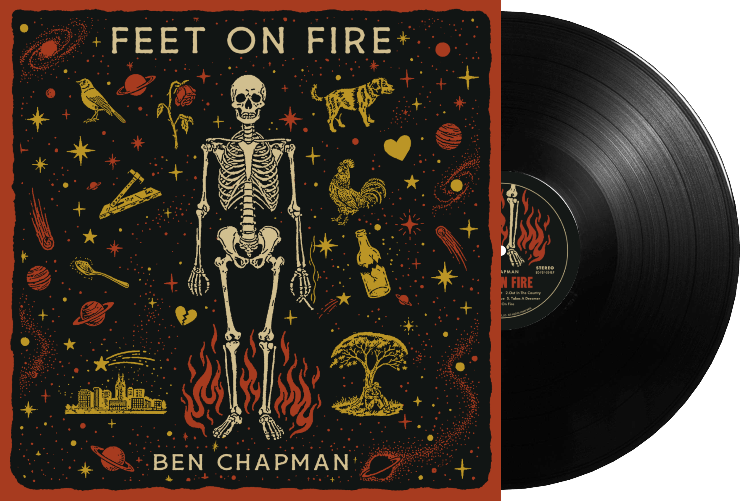 Ben Chapman Feet on Fire LP.png