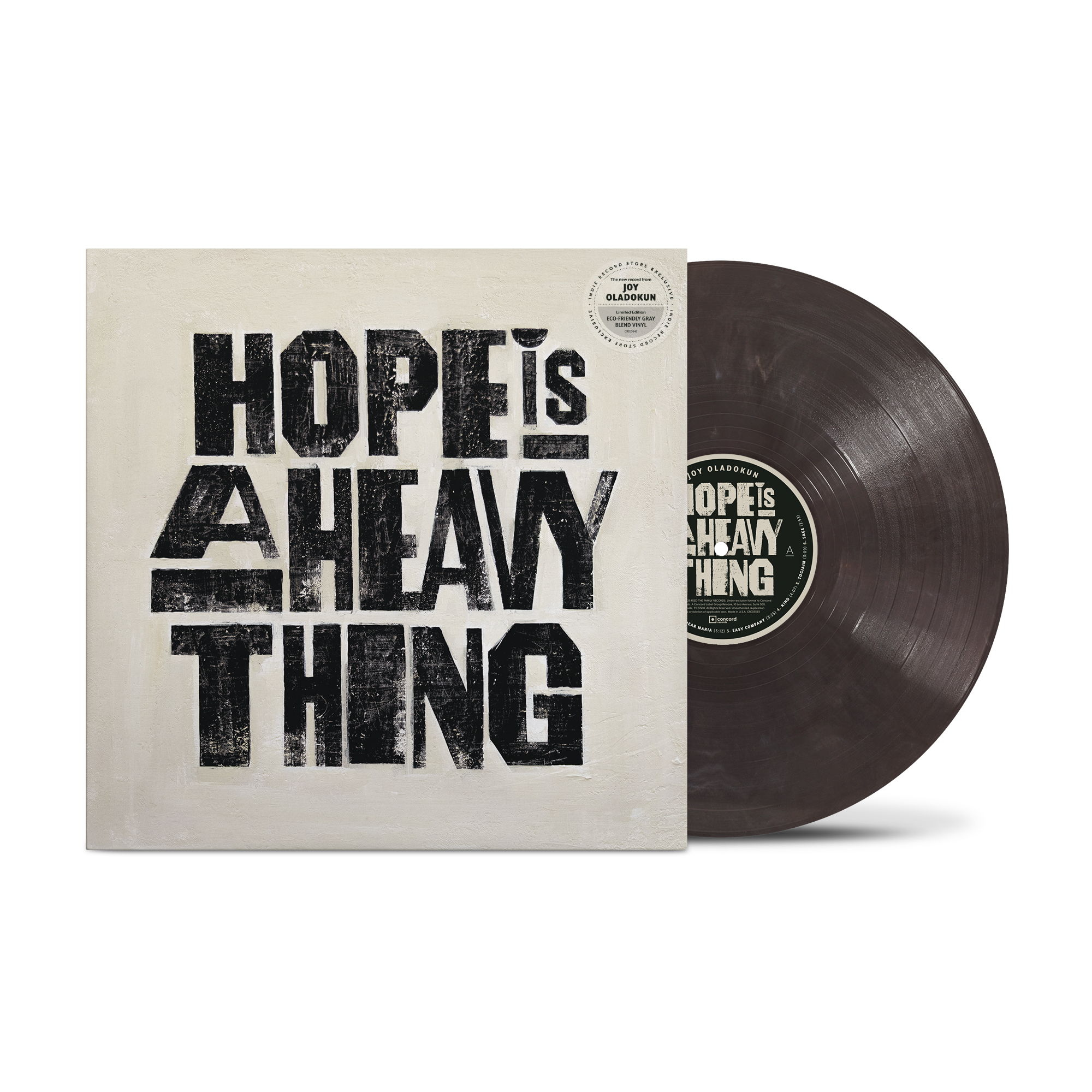 JoyOladokun_HopeIsAHeavyThing_Indie_LP_EcoGray_wStkr.png