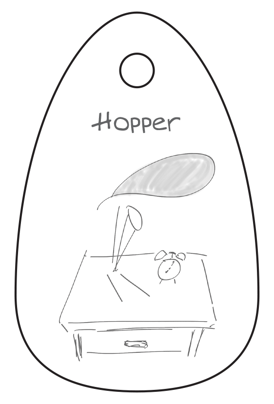 Hopper Retail Tag