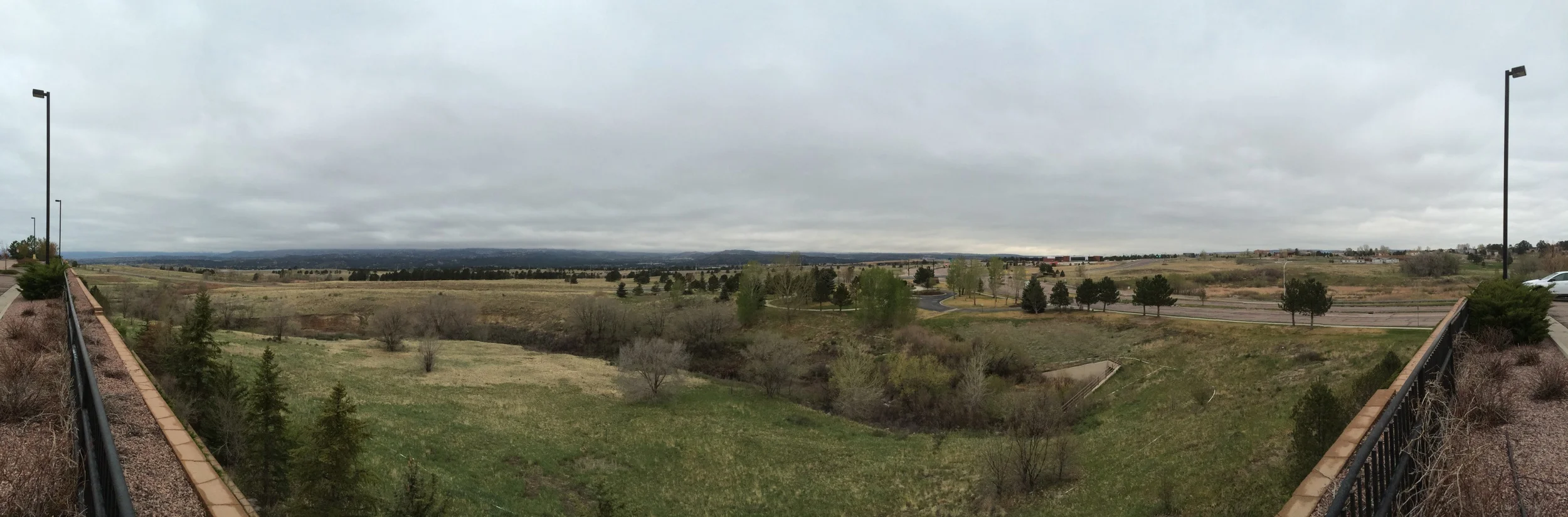 Colorado plains and mountains