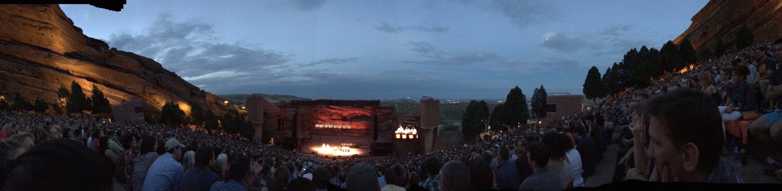 A night at Red Rock Amphitheater with NPR's "Wait Wait Don't Tell Me".