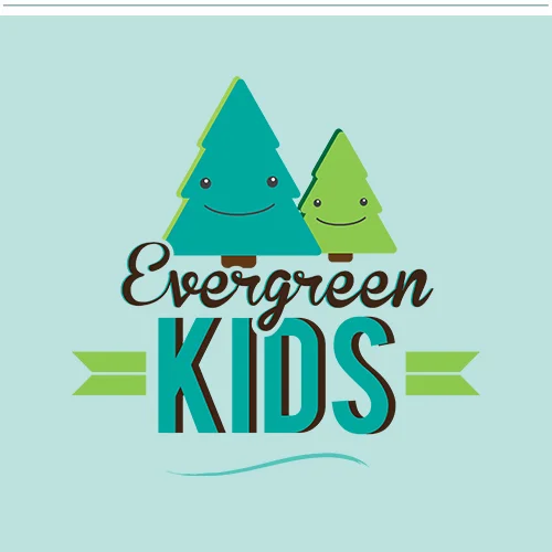 Evergreen Kids is the Children’s Department of The Evergreen Community Church. The goal was to reach students between Pre-K and 5th grade, while integrating the theme of the “Evergreen.”