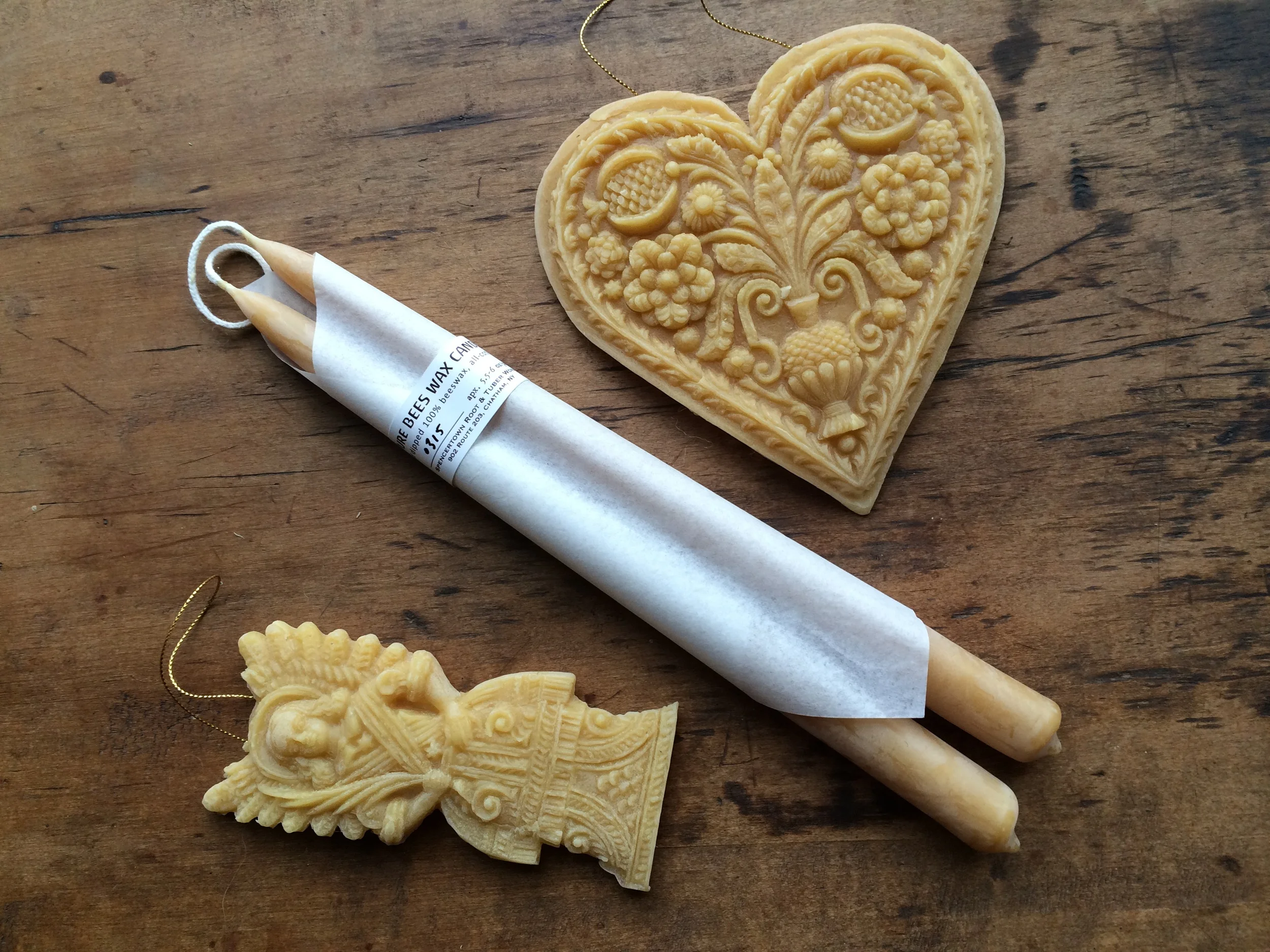 Beeswax Candles and Crafts