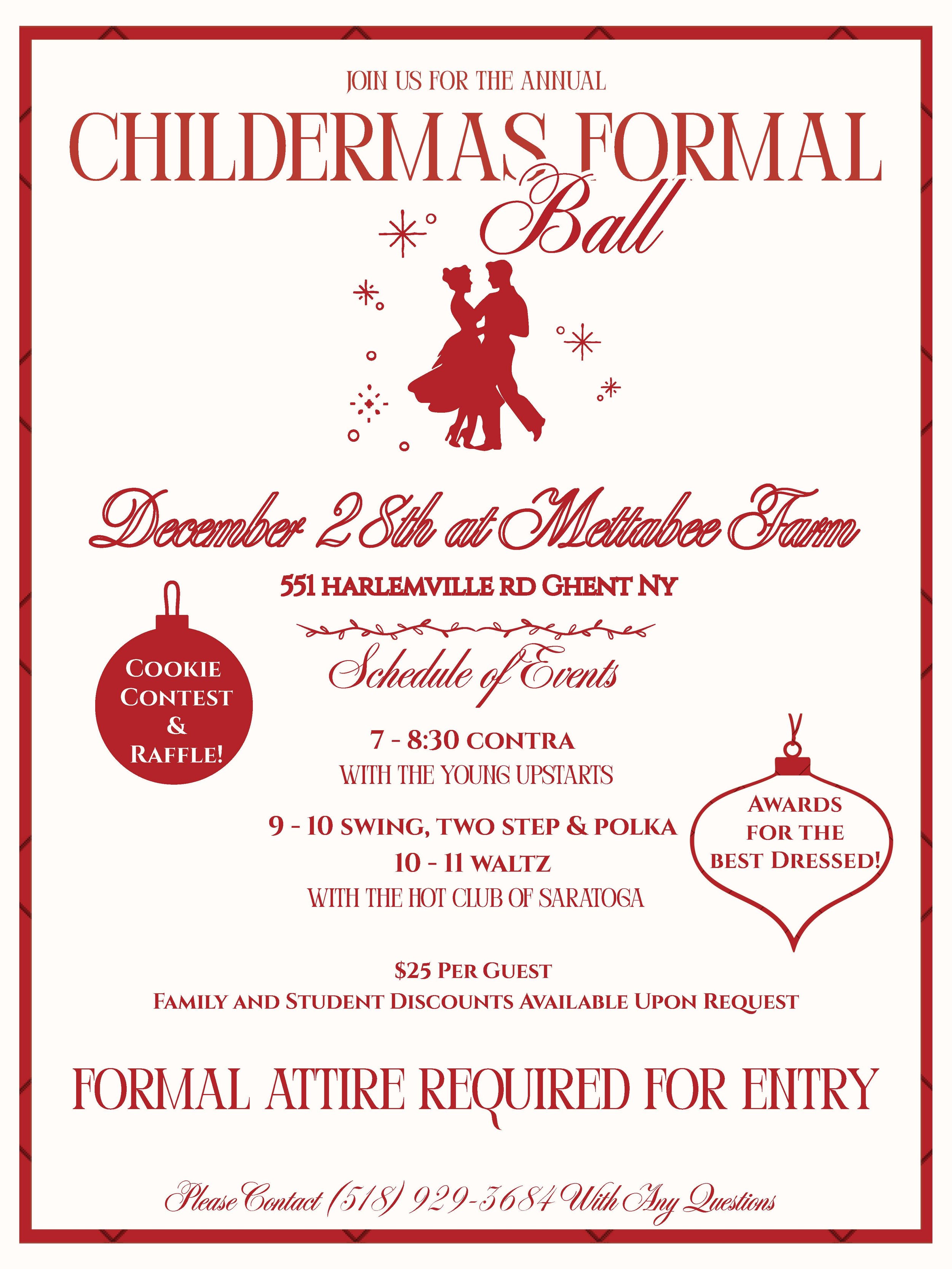 Childermas Formal Ball