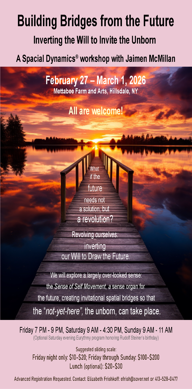 Special Event: Spacial Dynamics® Workshop With Jaimen McMillian