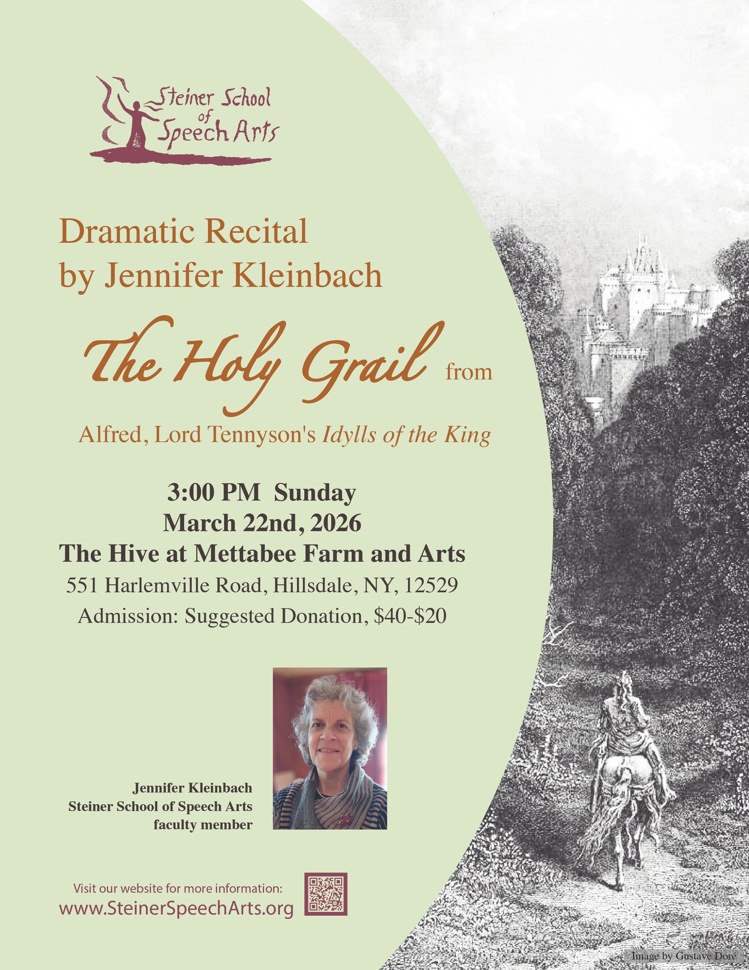 The Holy Grail from Alfred, Lord Tennyson's Idylls of the King