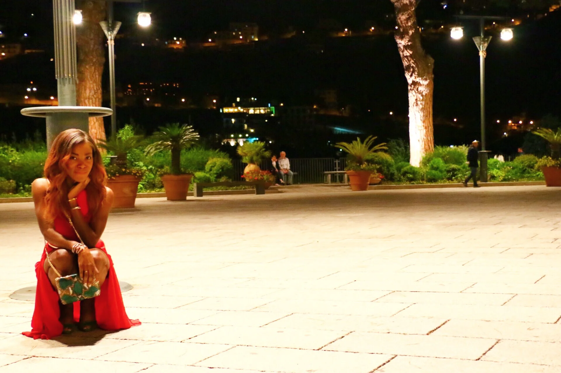 Once the sun went down, the town took on a different energy. It was quite magical.  