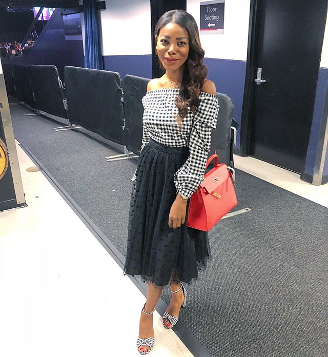 An evening with #MichelleObama. I don&rsquo;t usually get star-struck, but this feels incredibly special. Thank you @jessdeniz for this amazing night ❤️❤️