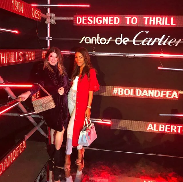 #GirlandtheBay et #Cartier. Catching up was so much fun ❤️❤️ #boldandfearless