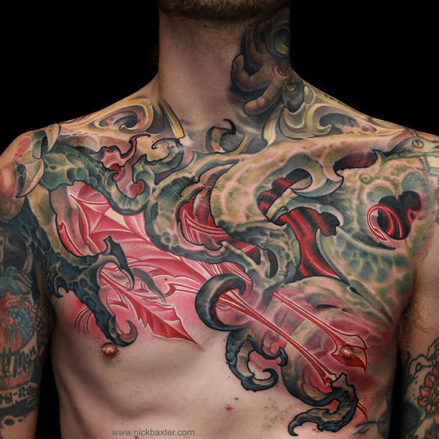 Ink Gallery Tattoo Studio on Instagram: “Super fun UV tattoo by Nick!  @inkbytheg Link in bio to book 💉💉” | Uv tattoo, Tattoo studio, Ink gallery