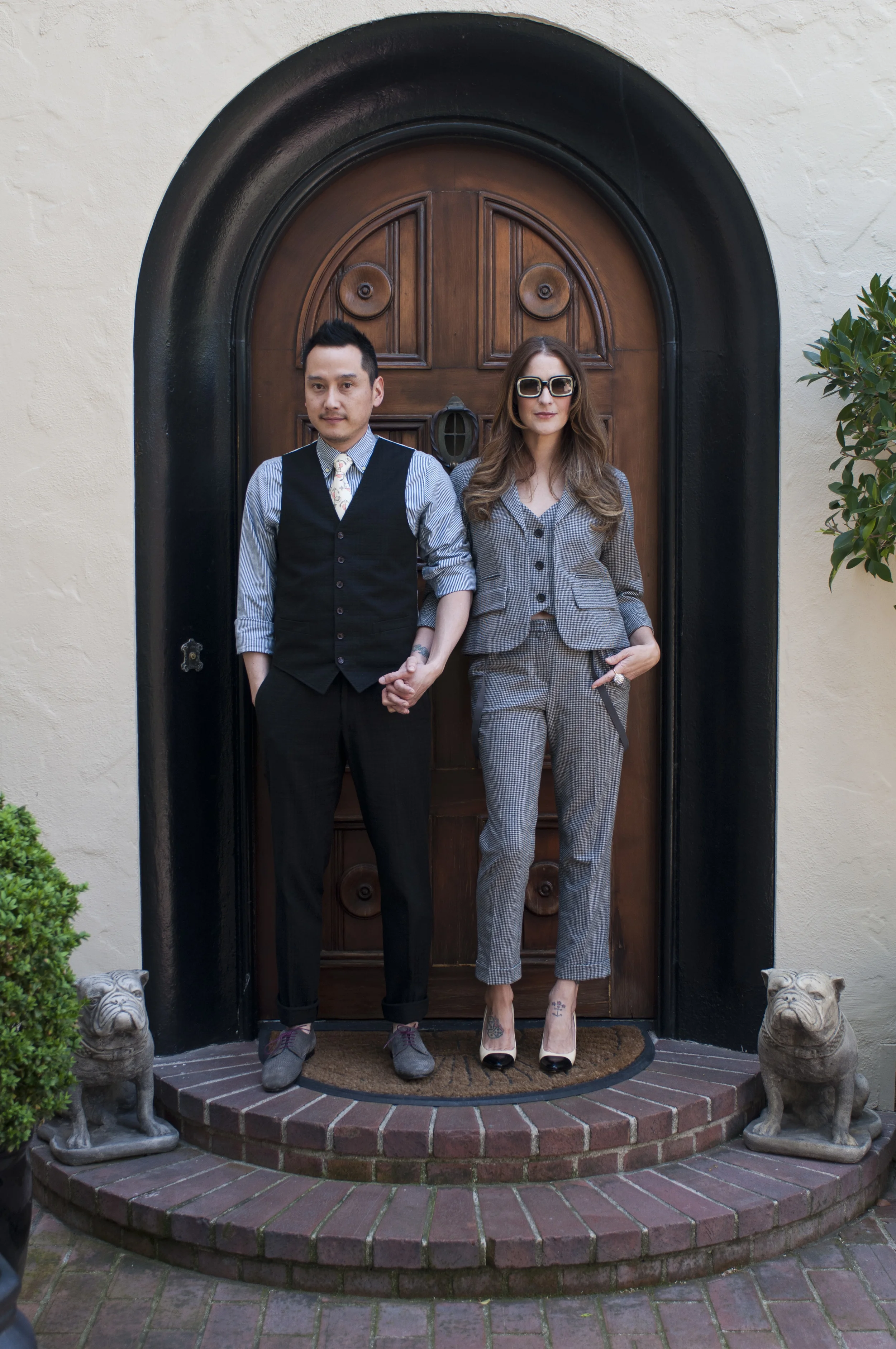 Corey Lynn Calter and Glenn Caino