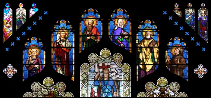 Paint Elevation, Stained Glass Window
