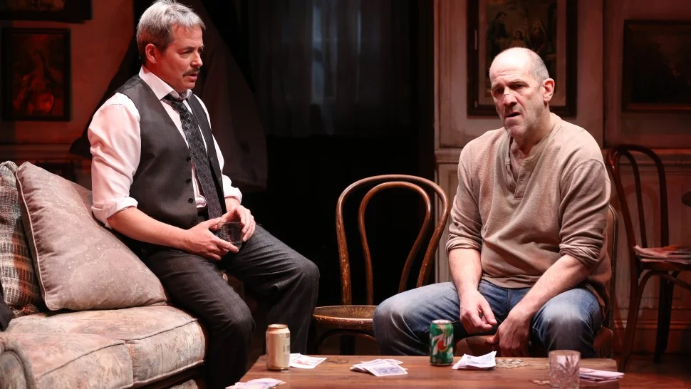 Photo by: Carol Rosegg with Matthew Broderick and Andy Murray