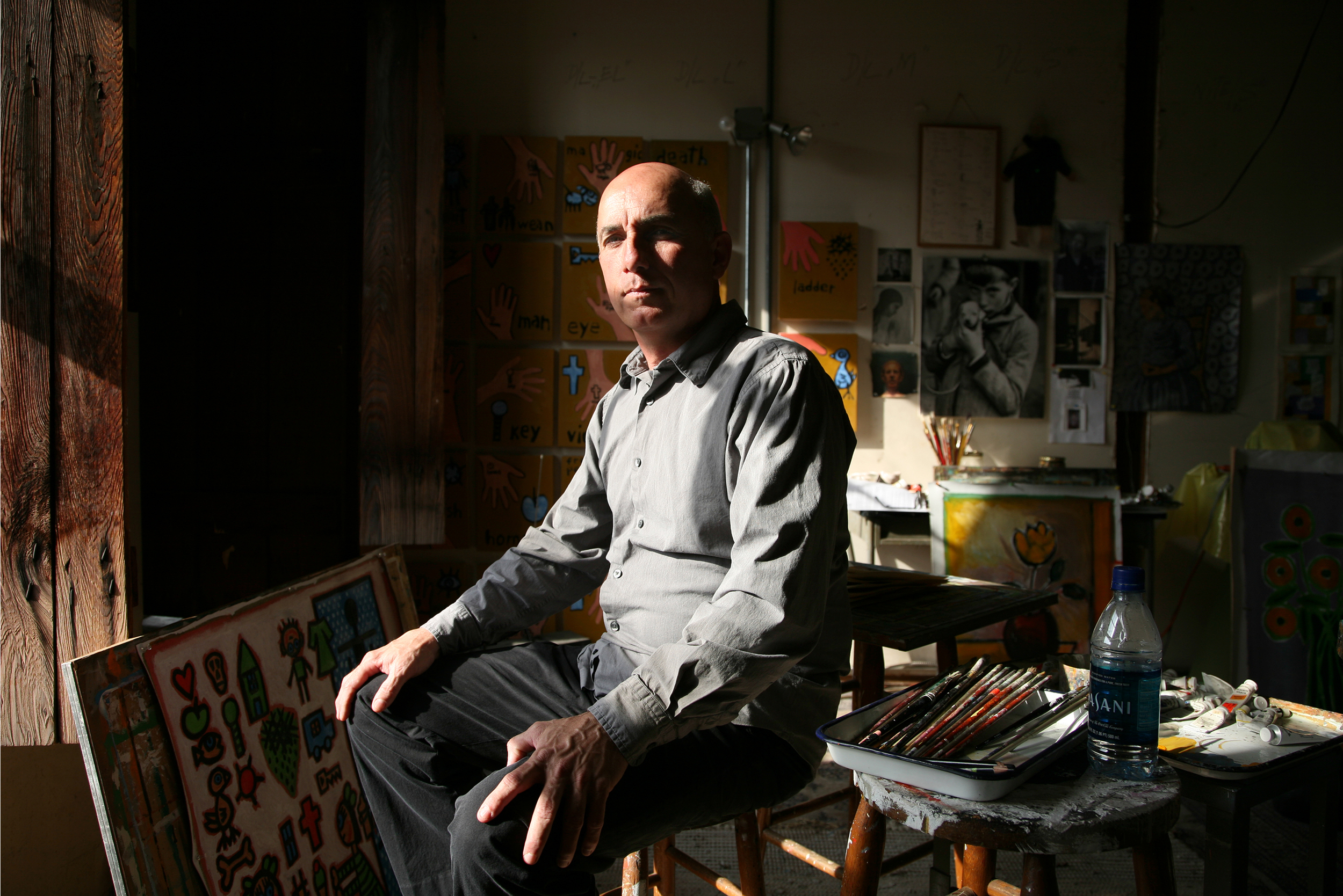 Marc Bercier, gallery owner, artist