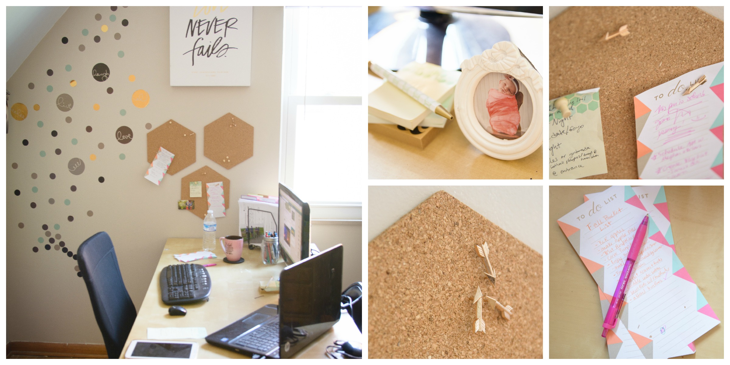 This is where I do all my photo editing. I have a thing for little gold arrows recently so I couldnt resist this find at Target. 