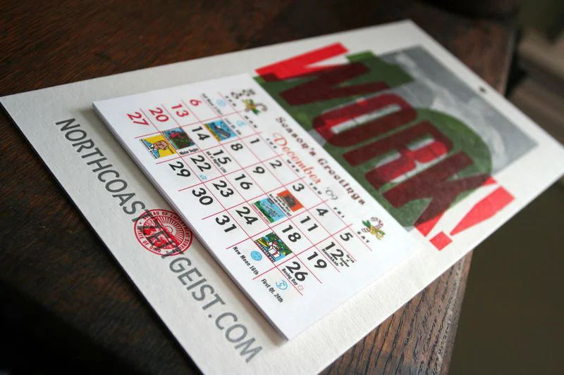 Cranky Pressman Calendar — Angle