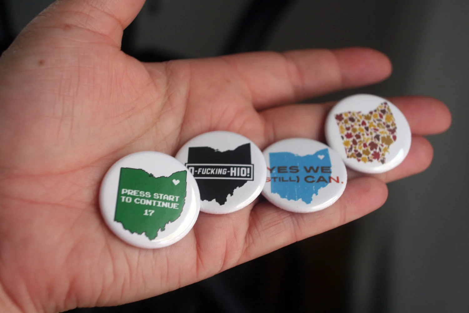 Ohio Pride — Buttons