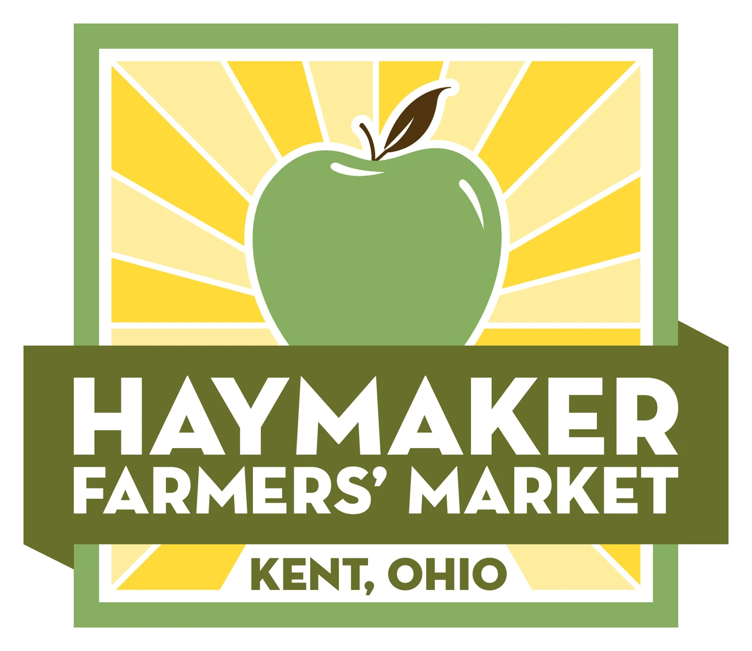 Haymaker Farmers' Market — Green Logo