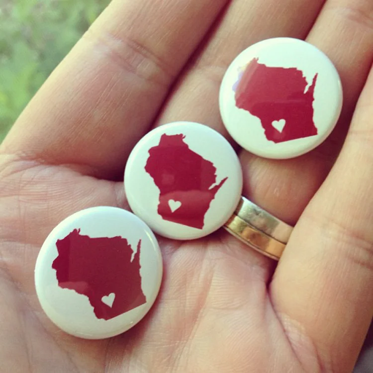 Shitty Barn Sessions — Wisconsin Button