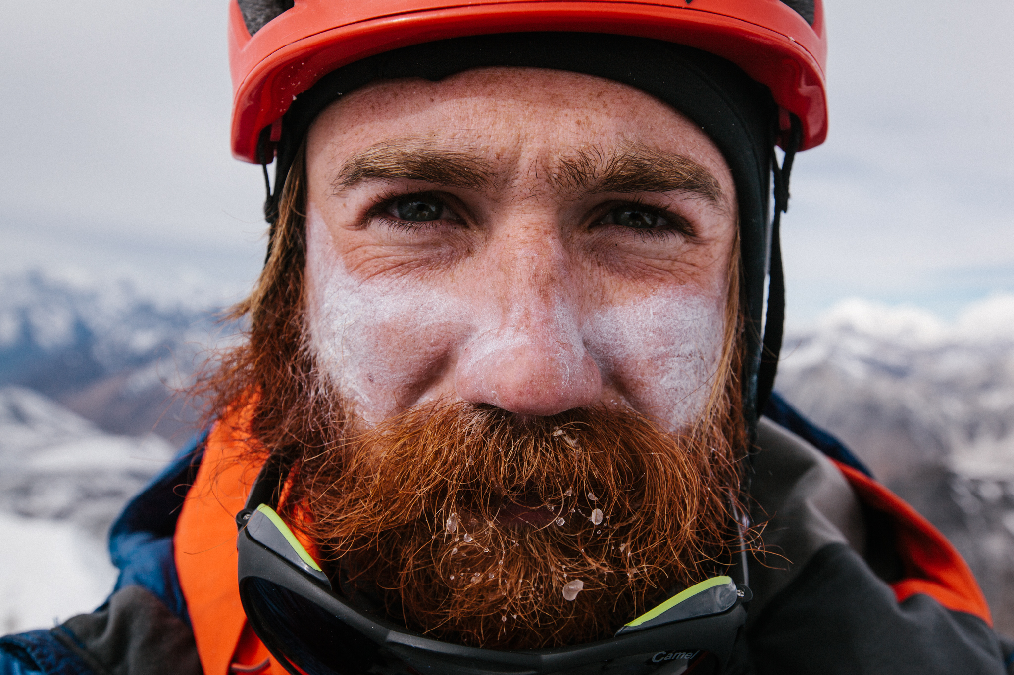 Barely breathing at 20,305'.