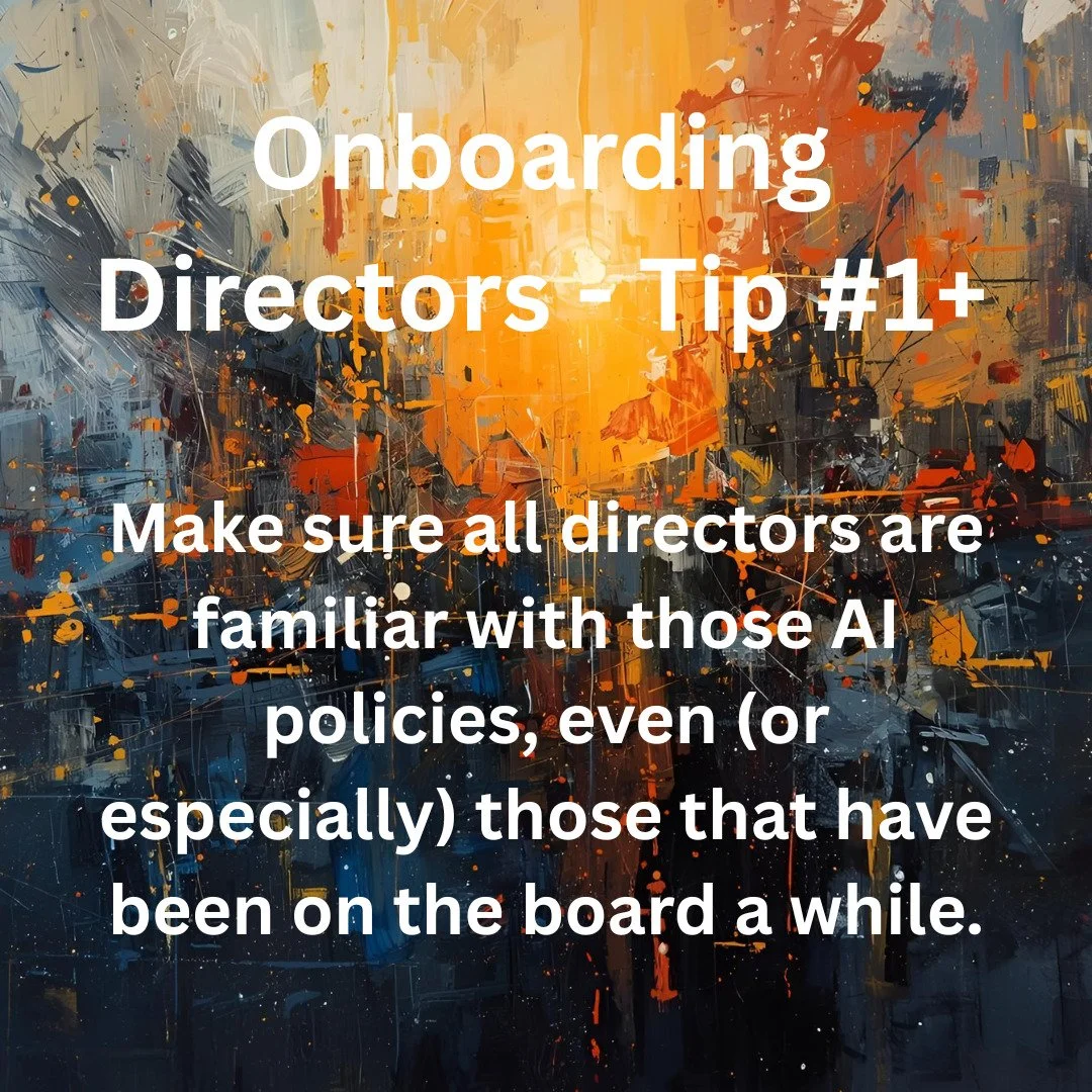 As companies onboard new directors, it is critical that the people entrusted to act in the best interests of the company do not they, themselves expose the company to risk.

For new directors a sure way to help minimize this risk is to ensure its add