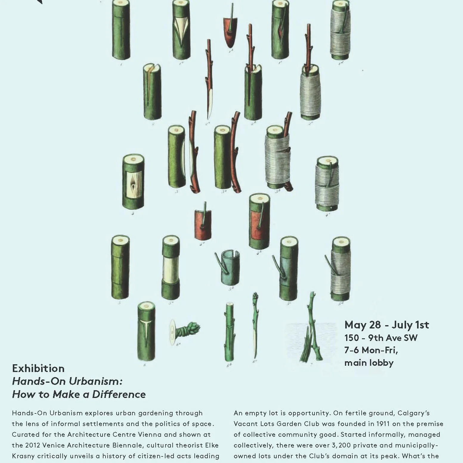 Hands On Urbanism exhibition (poster: Alex Ferko)