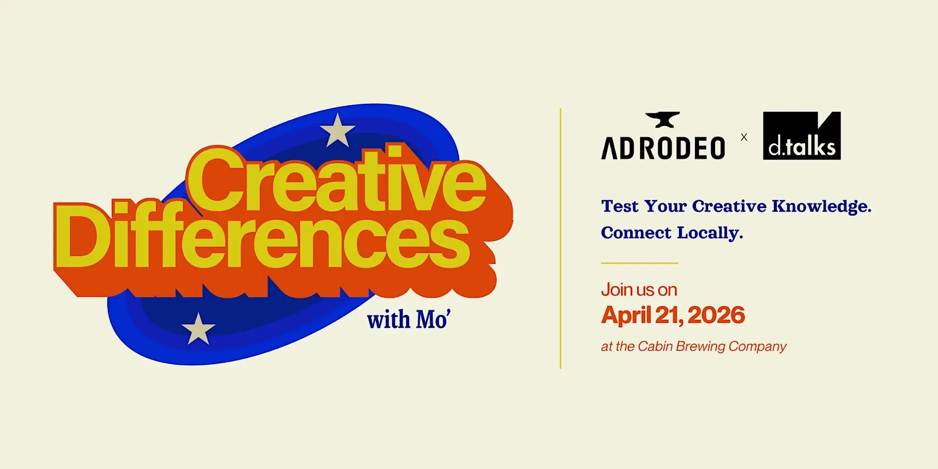 Ad Rodeo x D.talks Presents: Creative Differences with Mo