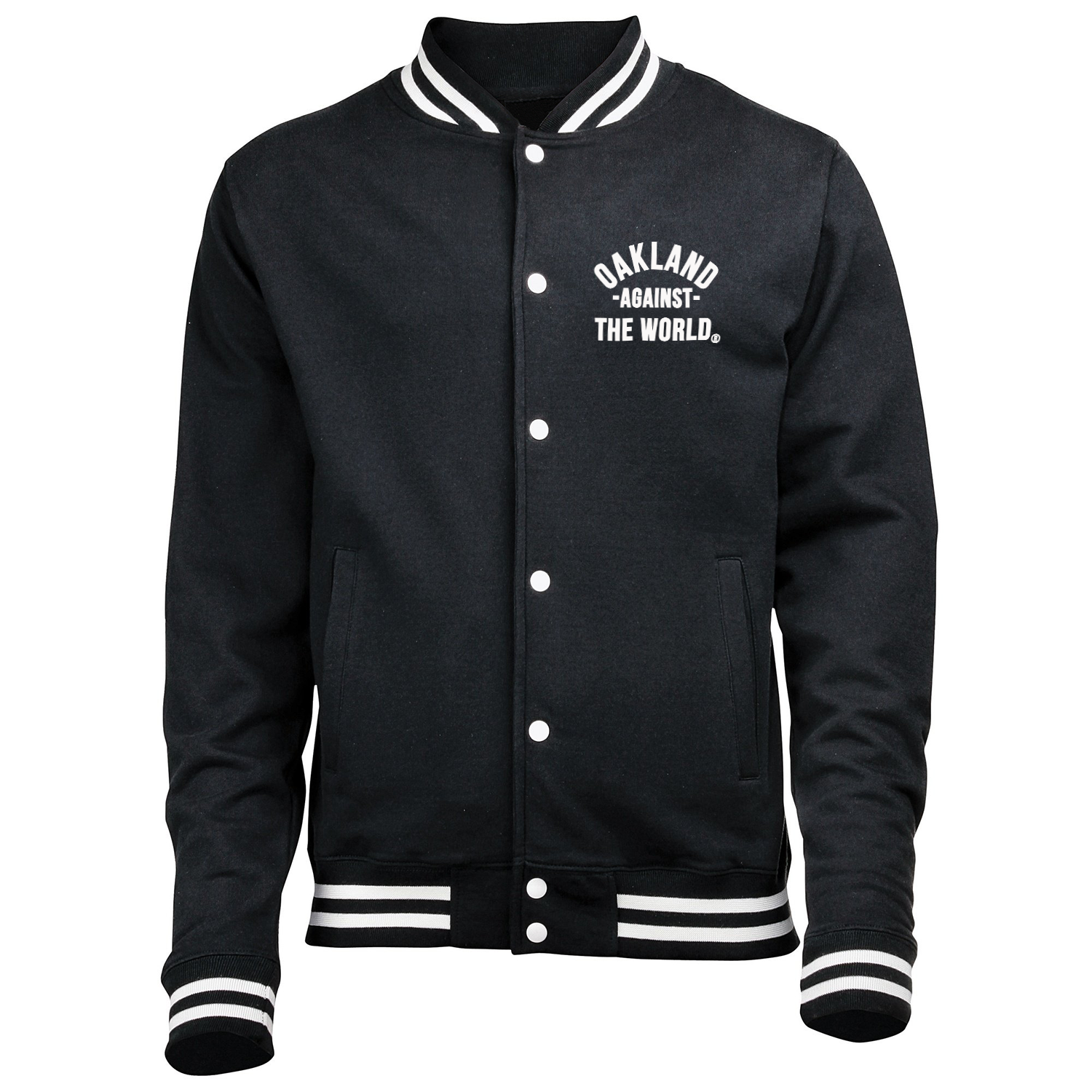 Sky Oak Co_Oakland_Against_the_World_midweight_varsity_jacket_black_cover.png