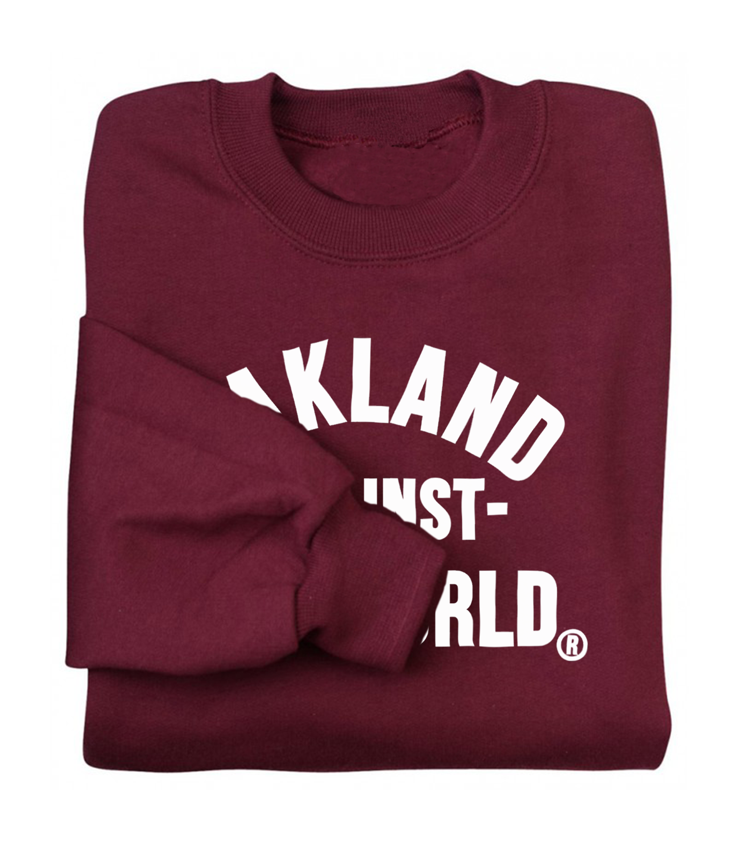 SKY_OAK_CO_Oakland_Against_the_World_original_crewneck_burgundy_cover.png