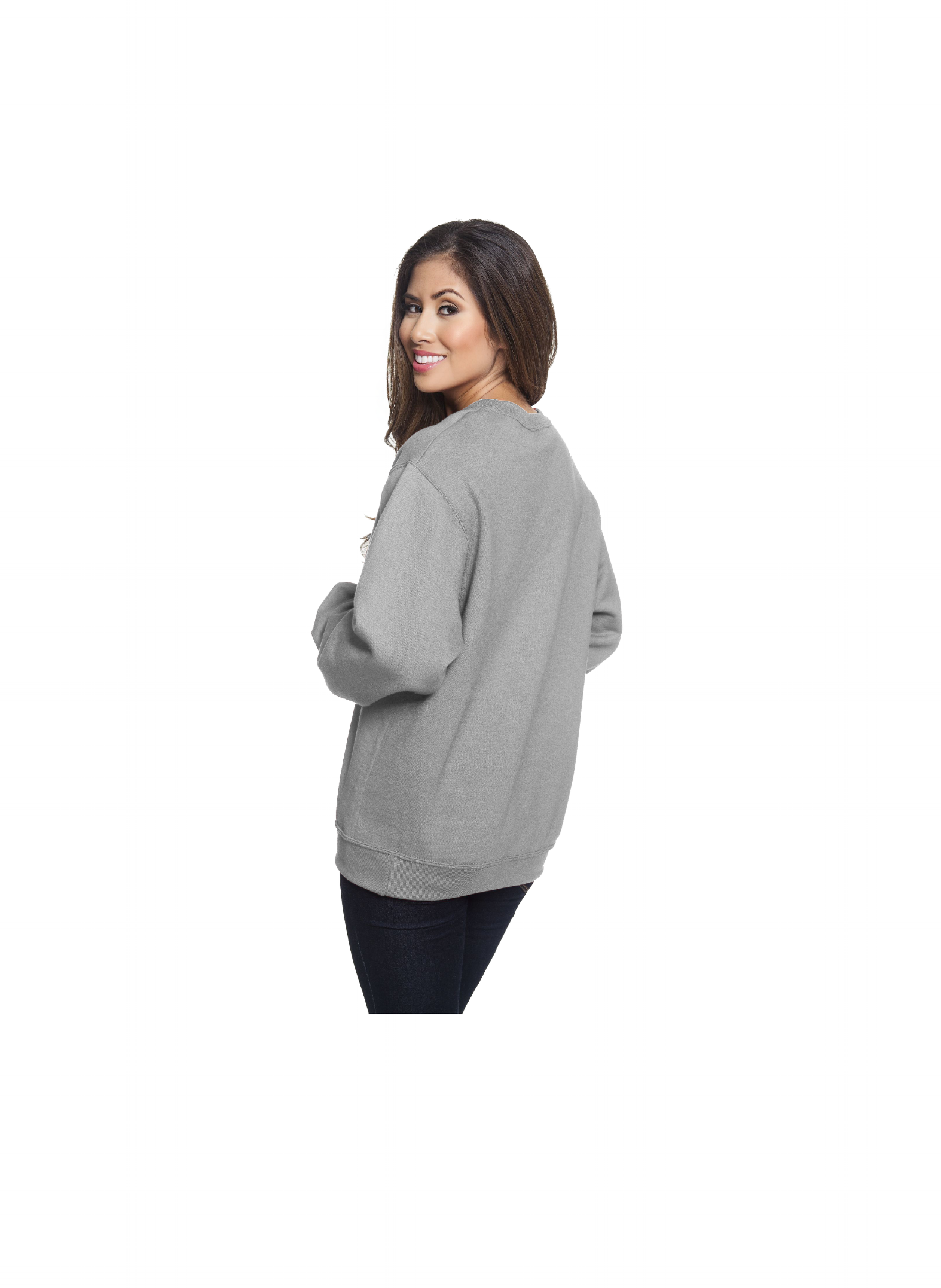Sky_Oak_Co_Hella Love For the World_unisex_crewneck_sweatshirt_model_rear.png