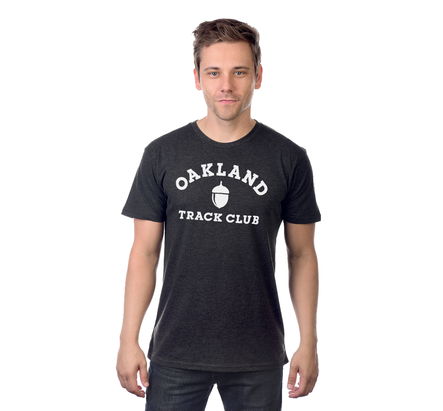 Sky_Oak_Co_Oakland_Track_Club_USA_Made_Track_Club_charcoal_grey_tee_white_short_sleeve_model.png