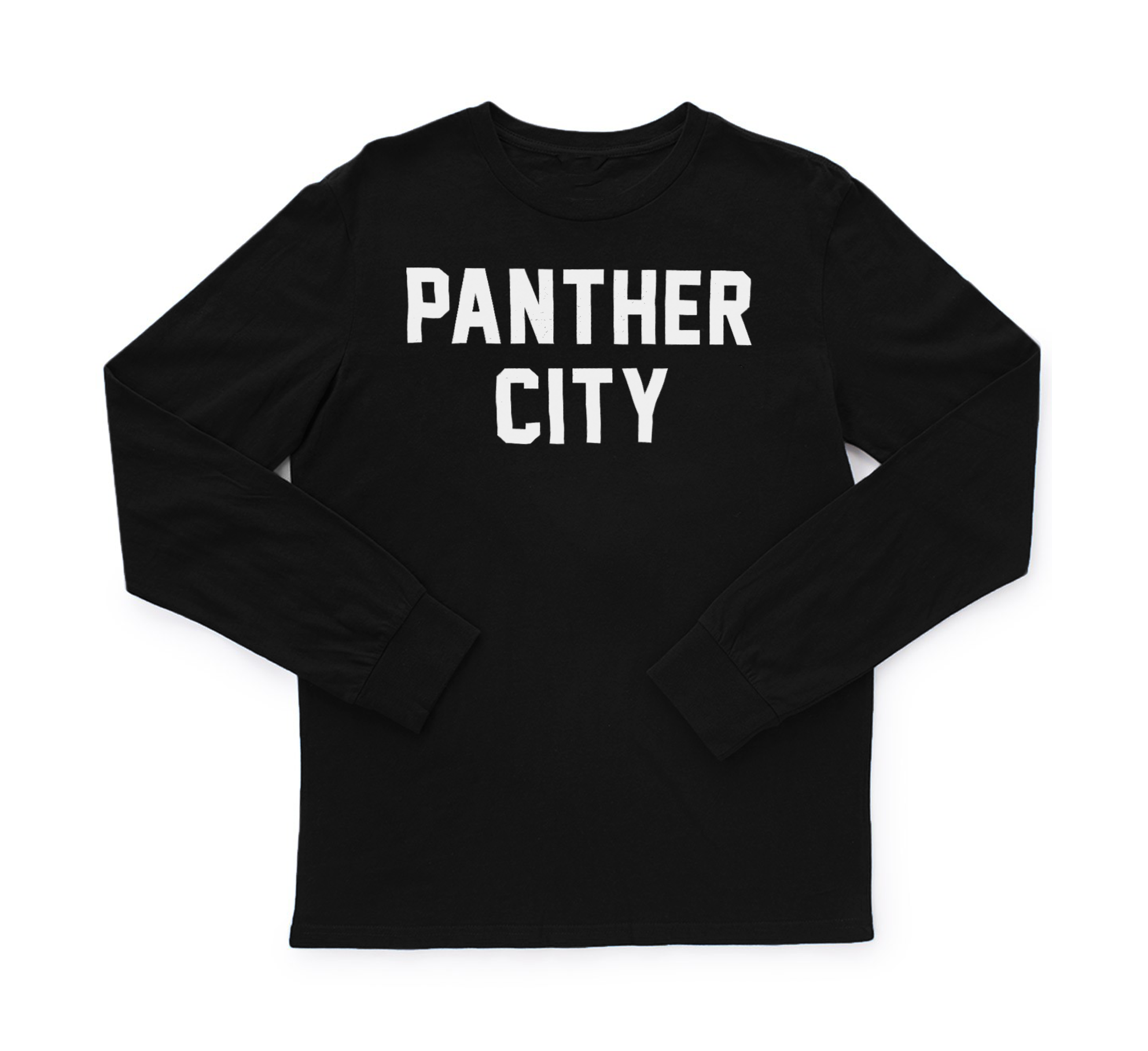 PANTHER CITY long-sleeve USA MADE T-Shirt — SKY | OAK CO.
