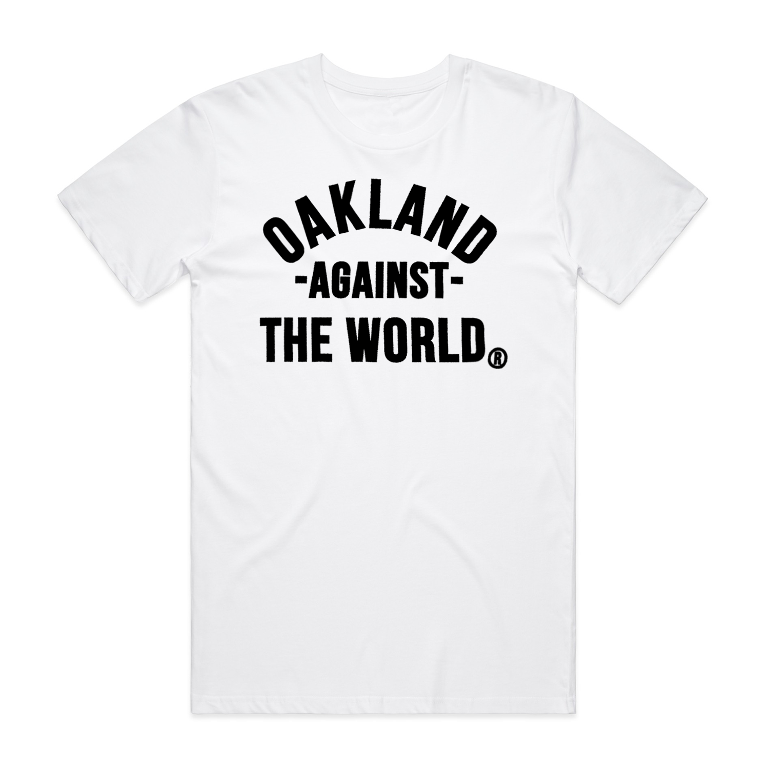 Sky Oak Co_Oakland_Against_The_World_white_black_tee_cover.png