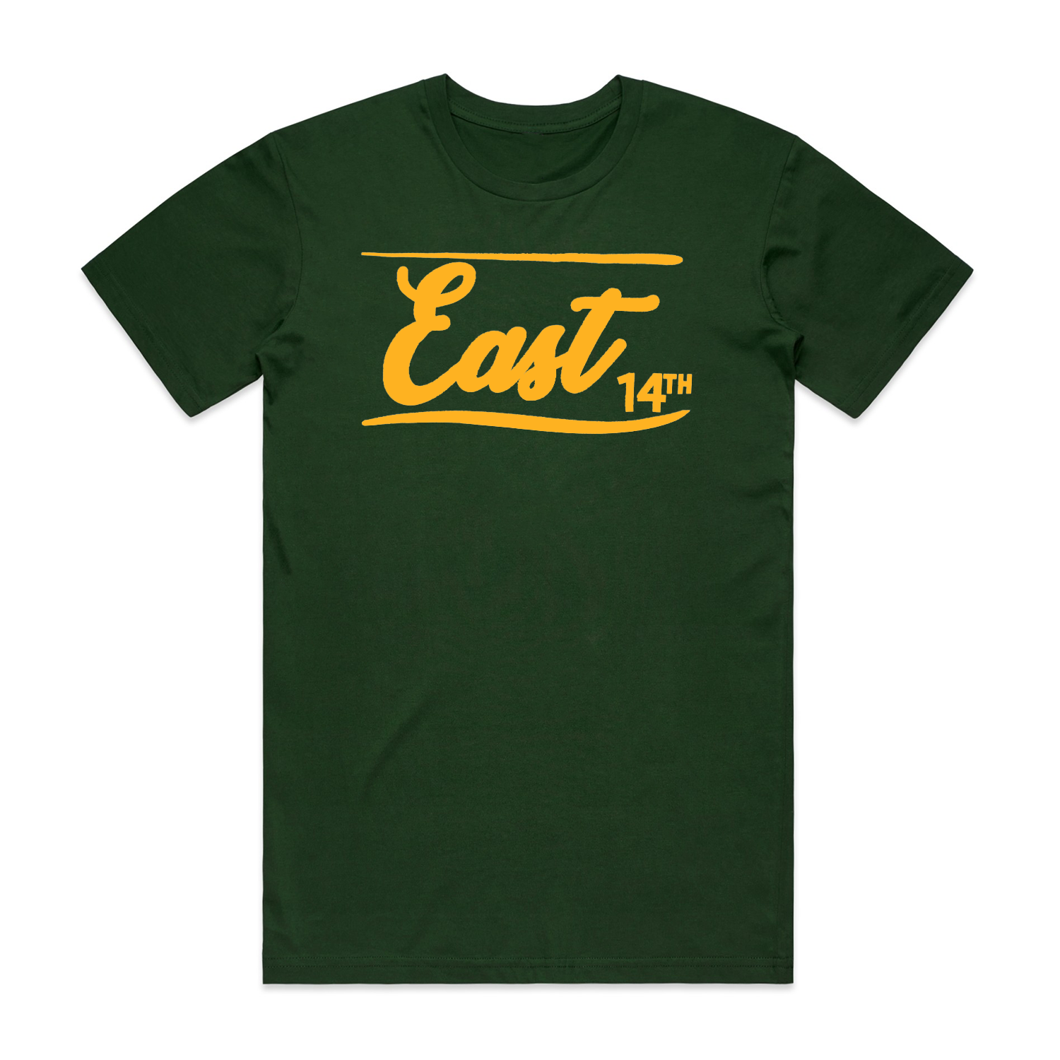 Sky_Oak_Co_East_14th_Street_green_tee_front_cover.png